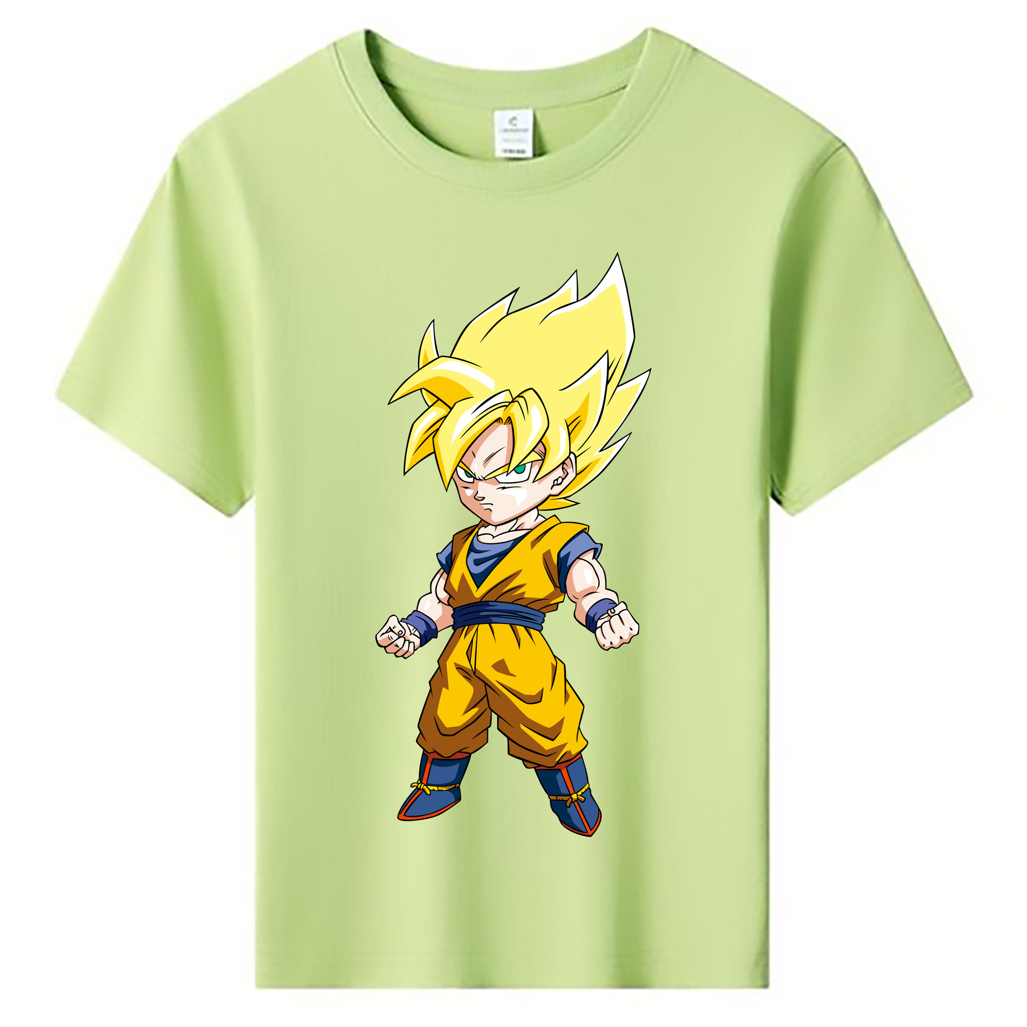 （画像用） ドラゴンボール 孫悟空（そん ごくう）Son Goku カカロット DRAGON BALL Kakarotto 綿100％キッズTシャツ（フロントプリント）